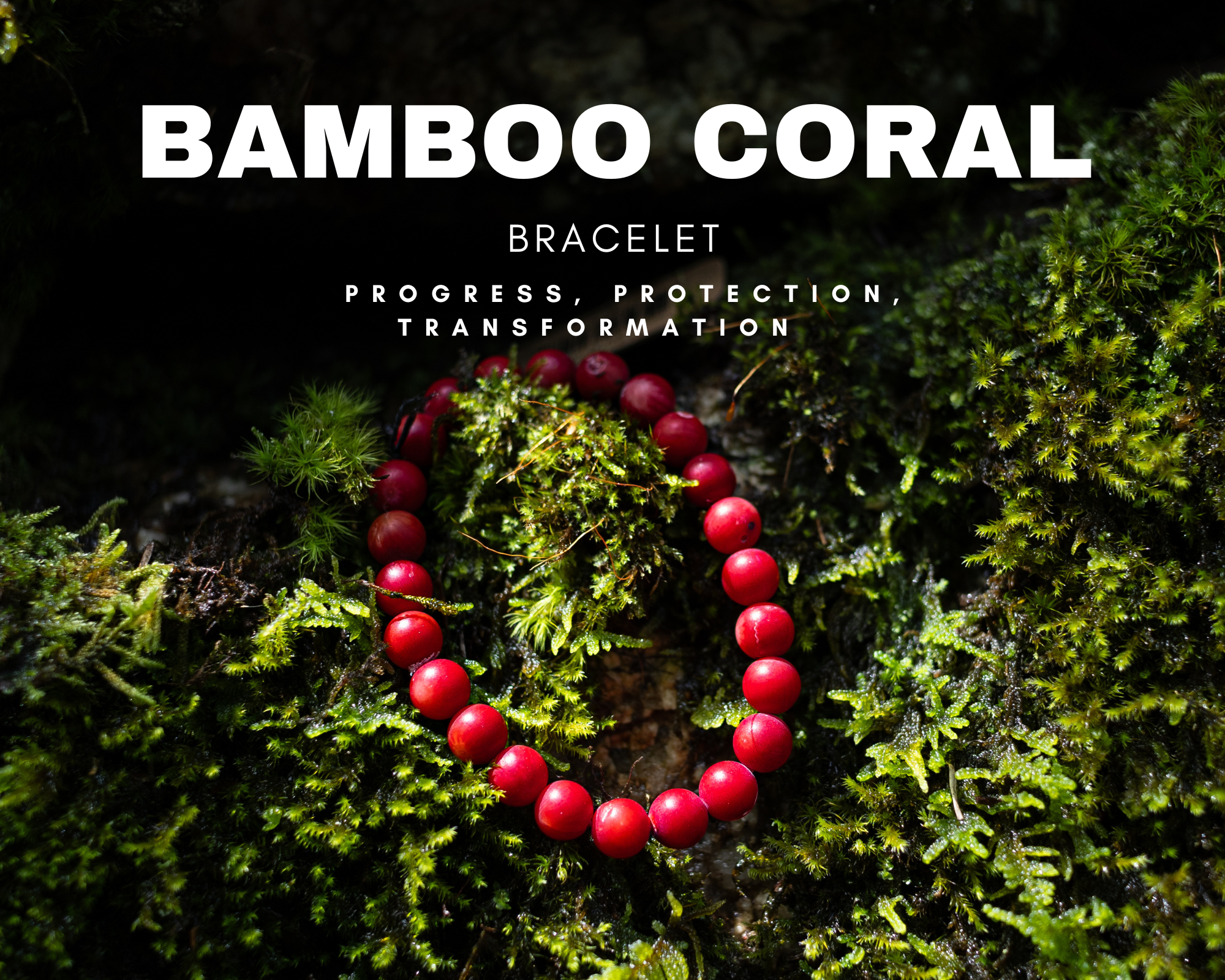 Bamboo Coral Bracelet