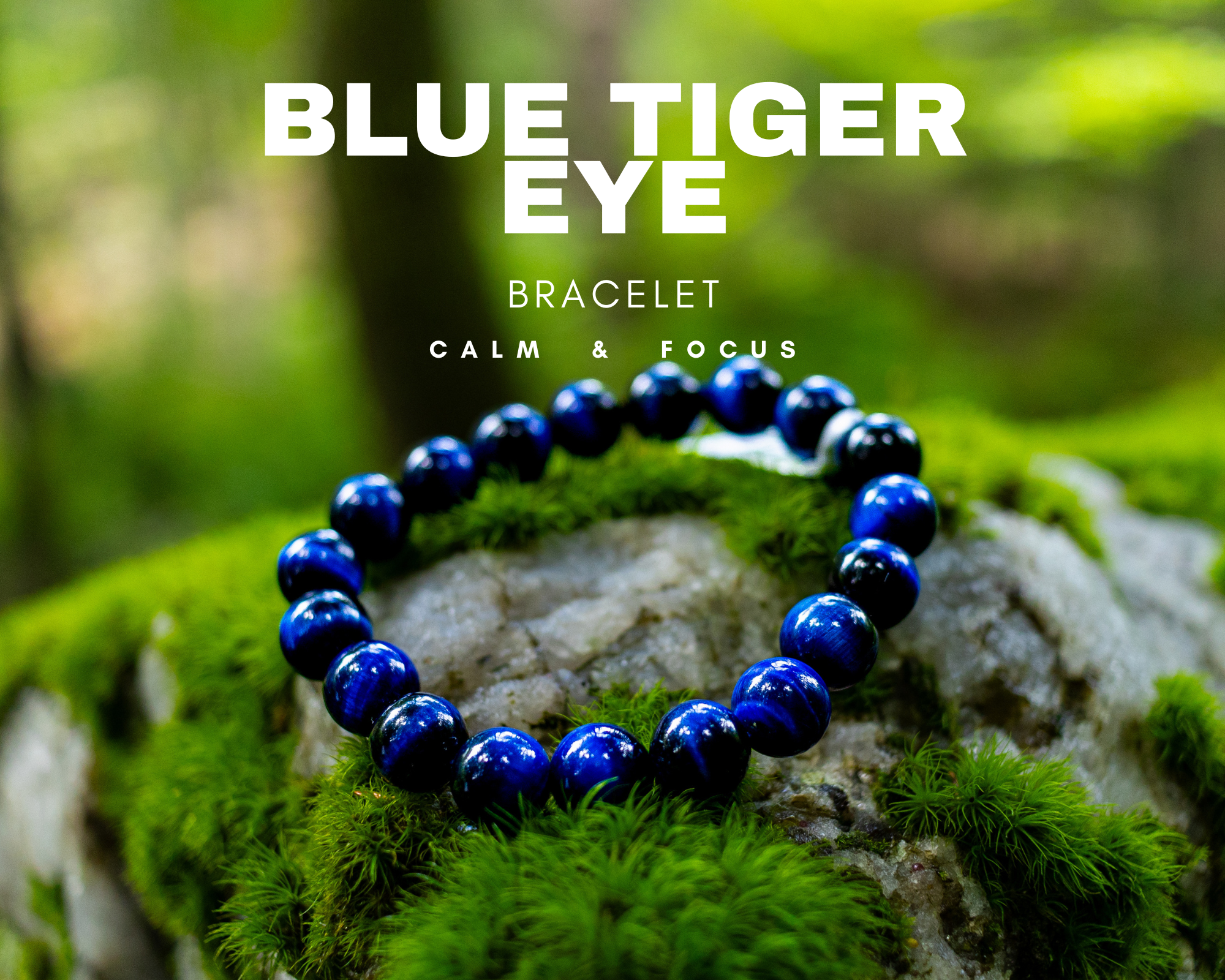 Blue Tiger Eye 10mm Bracelet