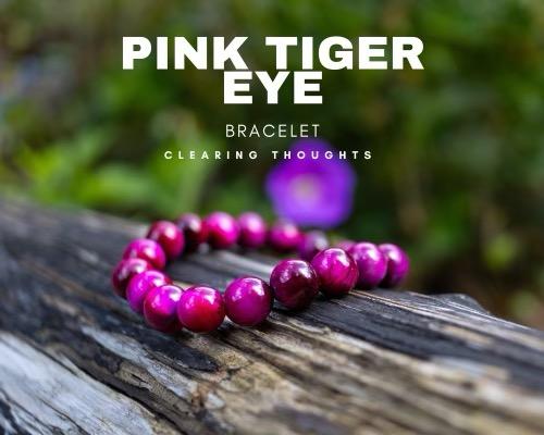 Pink Tiger Eye Bracelet